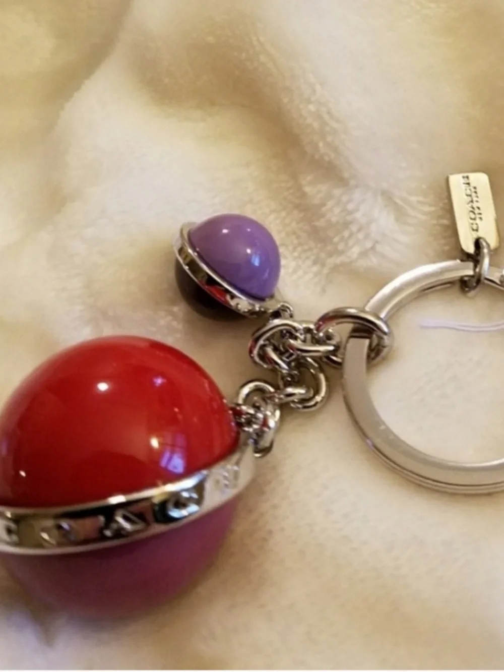 Coach NASA Orbit Keychain, also known as the Orb Mix Bag Charm NWT - Picture 2 of 10